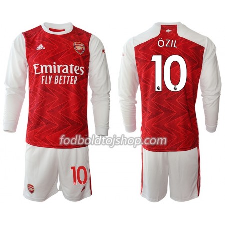 Arsenal Mesut Ozil 10 Børn Hjemme Fodboldsæt 2020-21 L/S (+ Korte bukser)